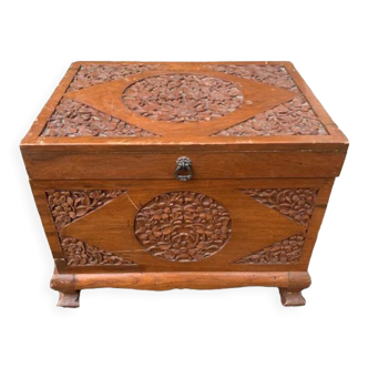 Old wooden chest