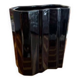 Vase vintage noir