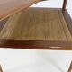 Danish design teakwood minerva corner table by Peter Hvidt & Orla Molgaard-Nielsen