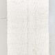 Berber carpet beni ouarain unbleached plain with large diamonds engraved 254x157m