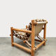 Scandinavian vintage pine lounge chair Hameen Kalustaja