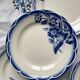 6 dessert plates Sarreguemines Digoin Model André