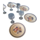 HBCM opaque porcelain dinner plates