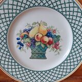 6 Villeroy and Boch Plates, Basket, diameter 26.5 cm