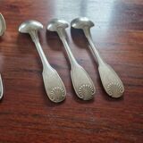 Christofle - Set of 4 Vendôme table spoons in silver-plated metal