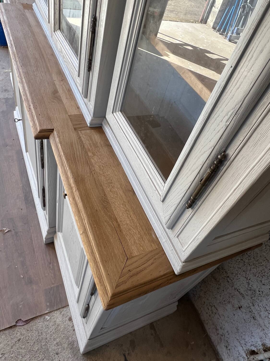 Glass sideboard