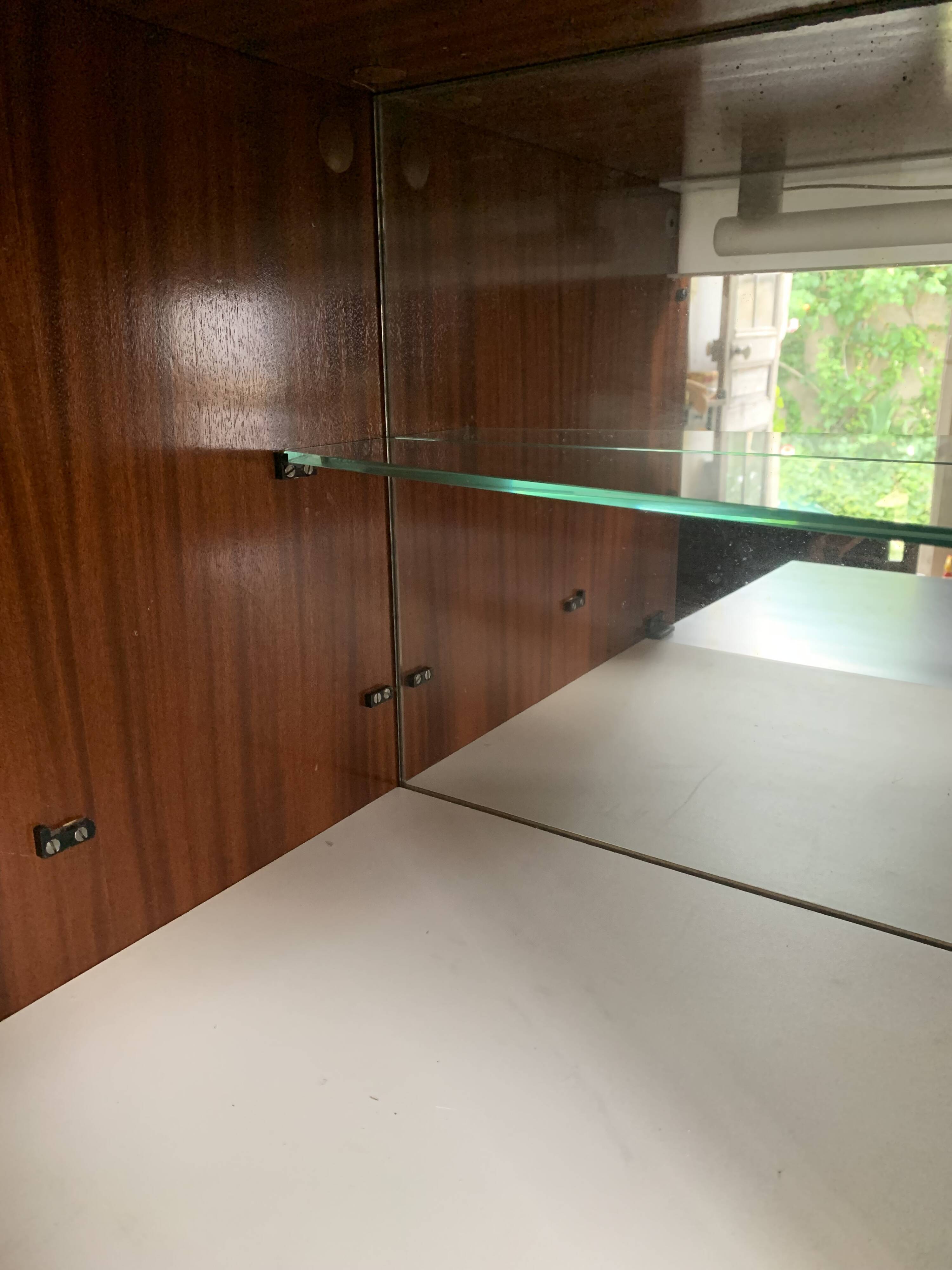 Vintage ARP Minvielle bar and secretary bookcase