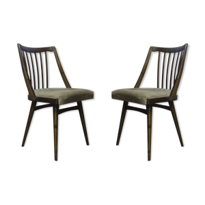 Paire de chaises de salle