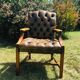 Chesterfield armchair