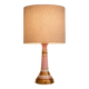 Vintage Pink & Gold Porcelain Table Lamp