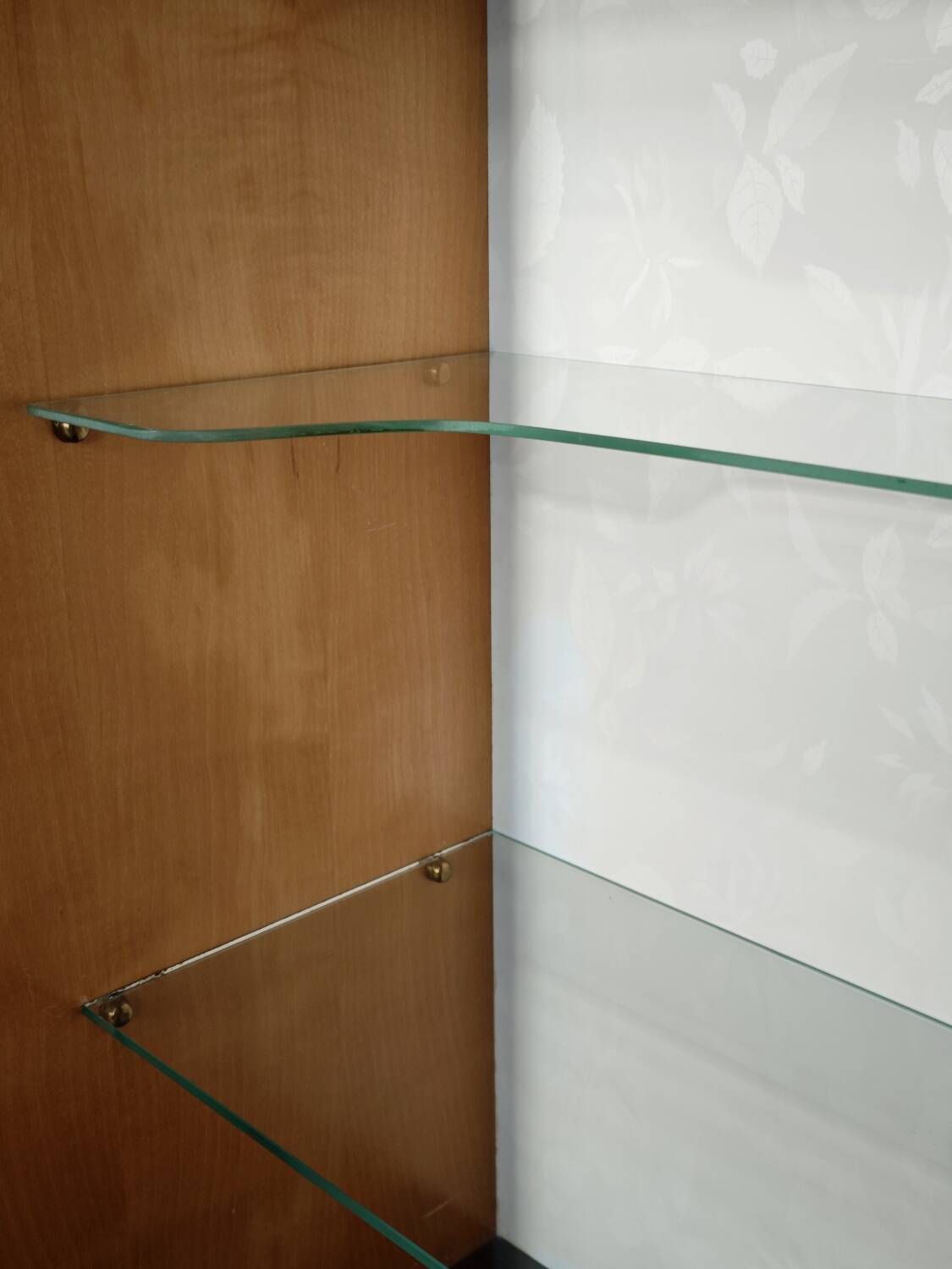 East German sideboard/glass cabinet from the 1960s