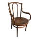 Fauteuil en bois courbé vintage, années 1900