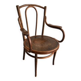 Vintage bentwood armchair, 1900s