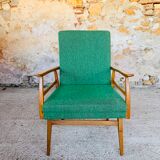 Vintage armchair in Scandinavian style circa 60