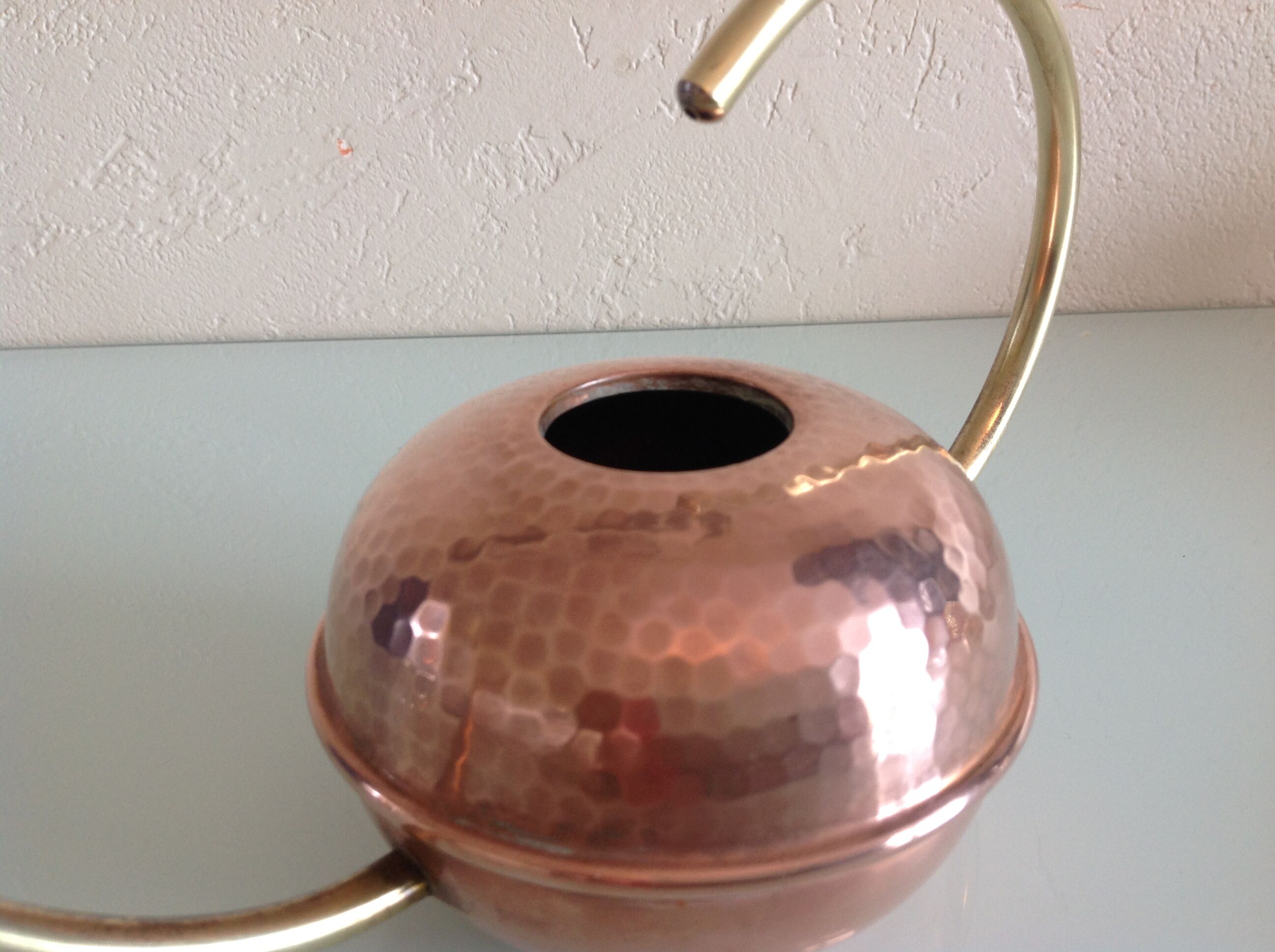 Red copper watering can  60/70