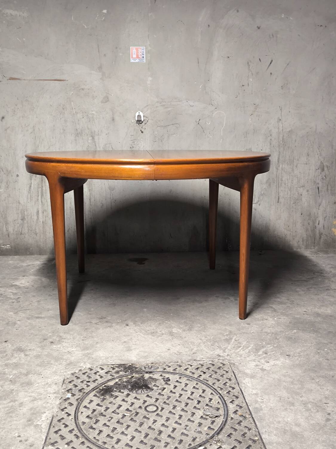Vintage Scandinavian teak table from the 1960s by Johannes Andersen.