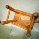 Wooden footrests