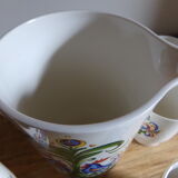 Villeroy & Boch pitcher and glasses from the 60s