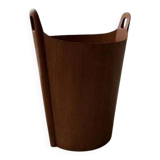 Vintage paperbin Einar Barnes PS Heggen teak 1960s