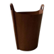 Vintage paperbin Einar Barnes PS Heggen teak 1960s