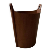 Vintage paperbin Einar Barnes PS Heggen teak 1960s