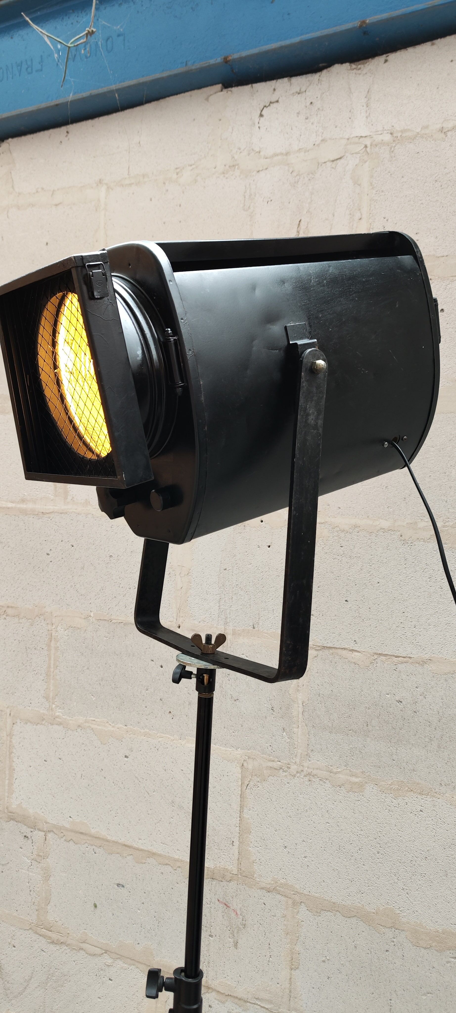 Former large cinema projector or theater 2kw Manfrotto