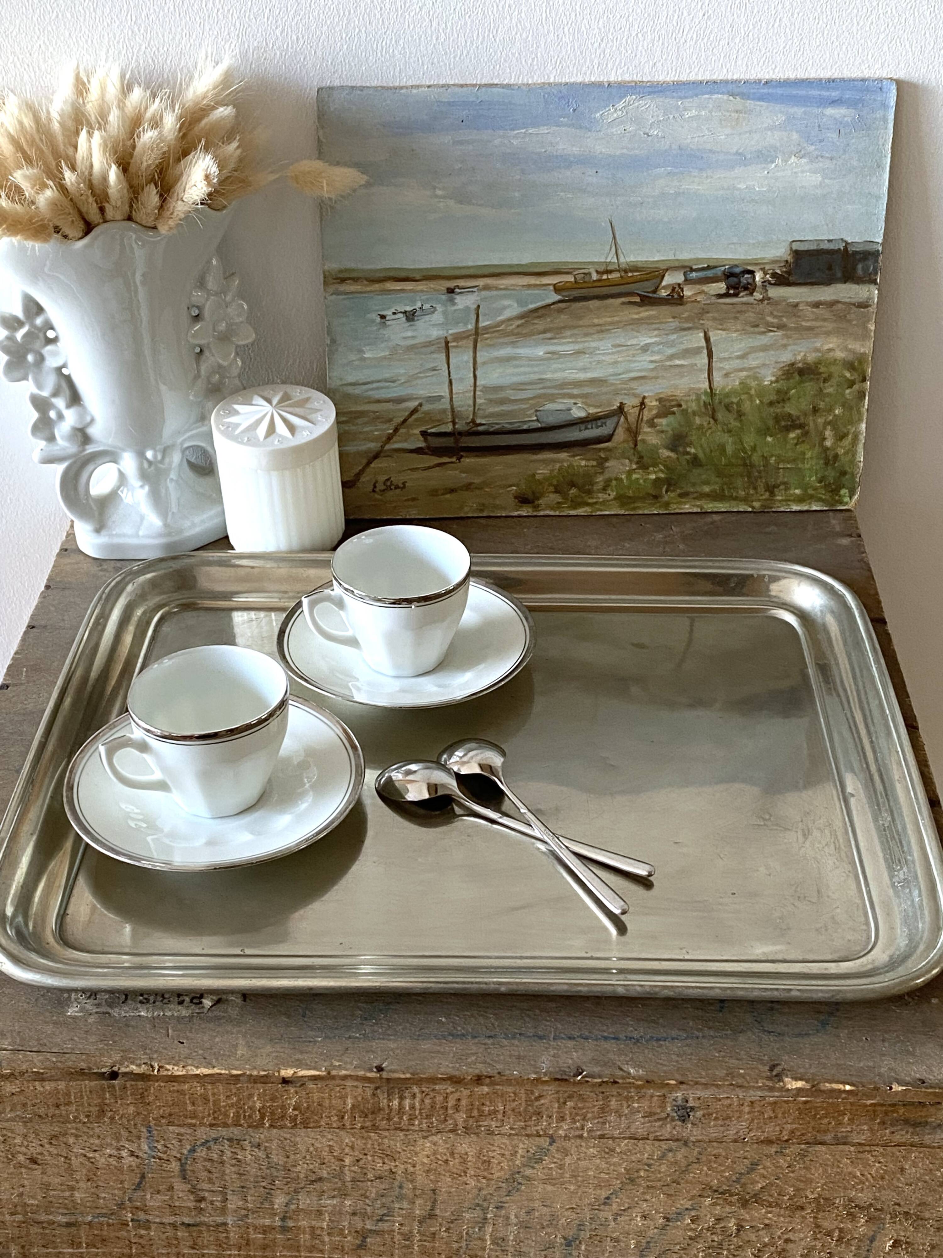 Silver-plated tray
