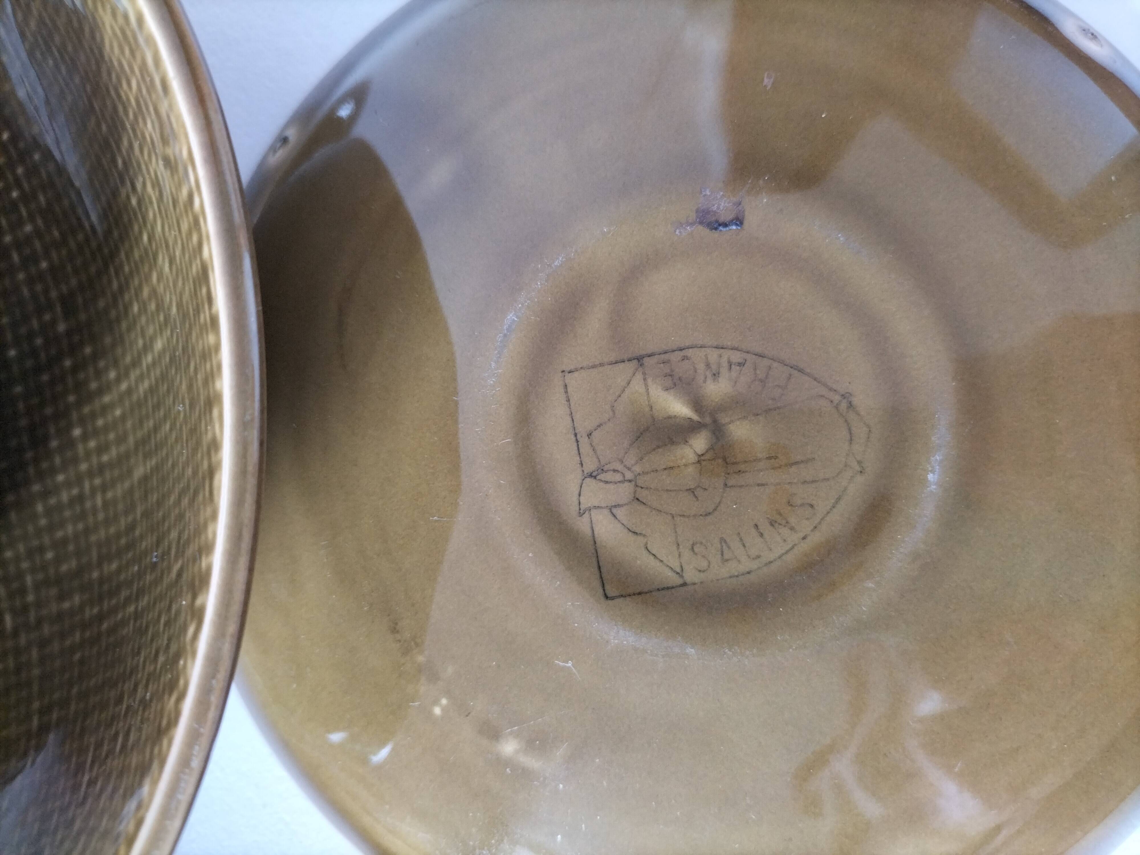 Brunch set - vintage Salins tableware - Miramar model