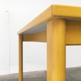 Stackable chairs and table German Lotus by Hartmut Lohmeyer for Kusch+Co, set of 3.