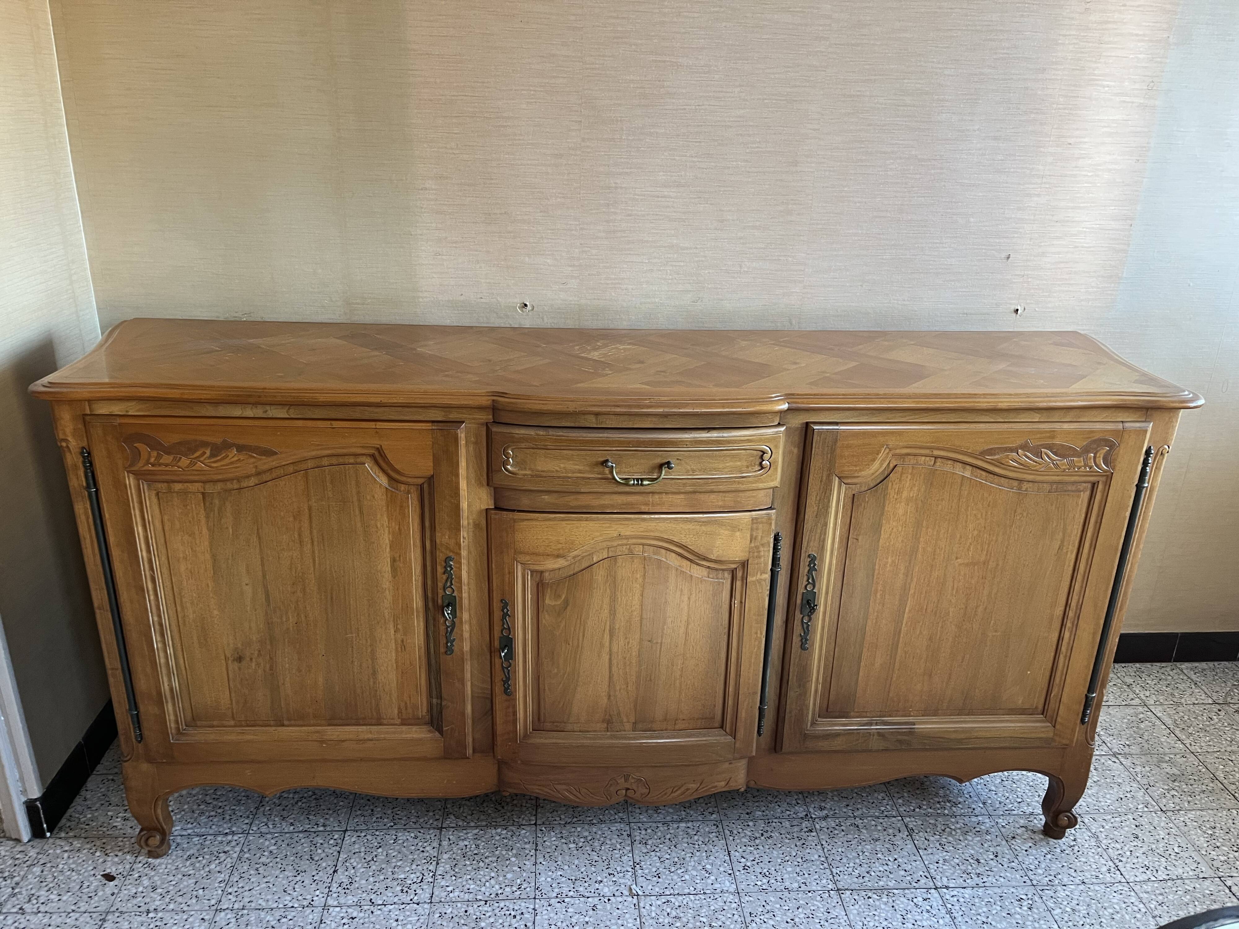 Vintage wooden sideboard