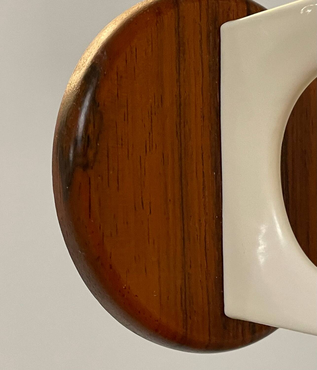 Patère danoise en palissandre, 1950