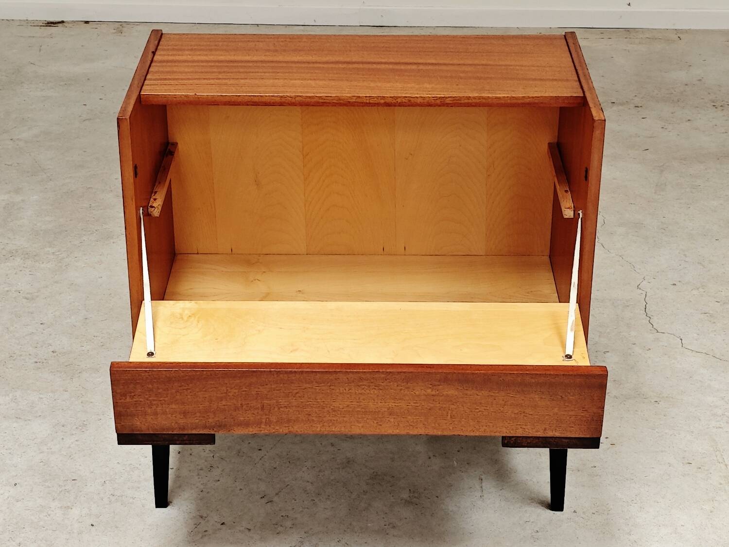 Blanket chest or mini bar UP Zavody by Frantisek Mezulanik year 60