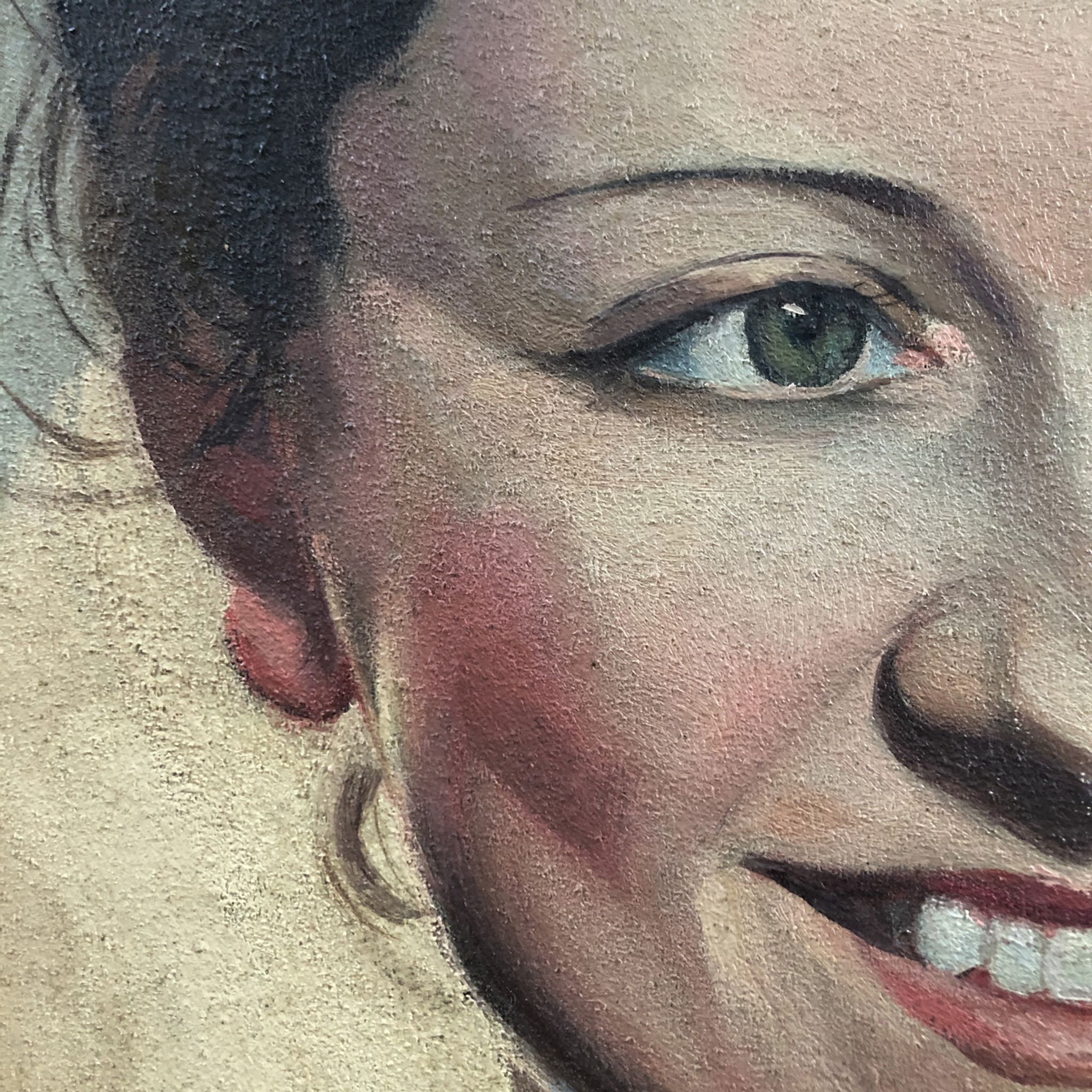 Painting "The young woman of 1946"