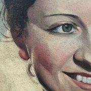 Painting "The young woman of 1946"
