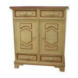 Meuble 2 portes style shabby