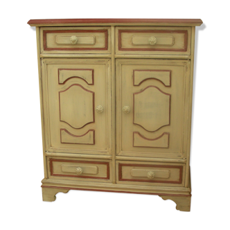 Meuble 2 portes style shabby