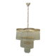 Murano Glass Rod Chandelier 1960’s 