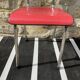 Formica chair red tubauto