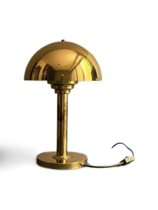 Wbs  – vintage german brass table lamp