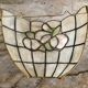 Applique nacre fleurie
