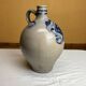 Old oil bottle in Alsatian stoneware