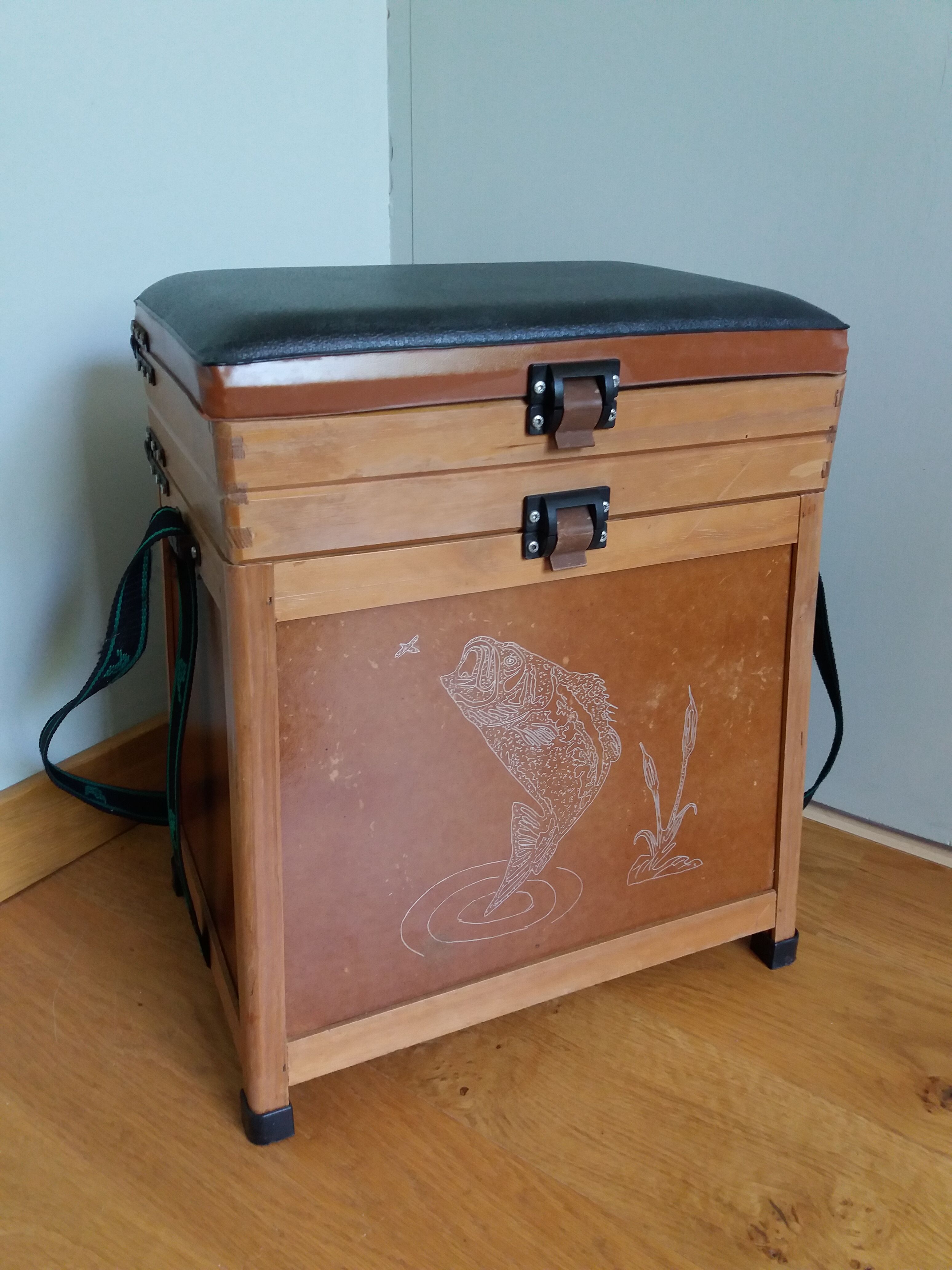 Fishing chest stool