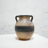 Vase vintage en grès par W. Biron, Belgique