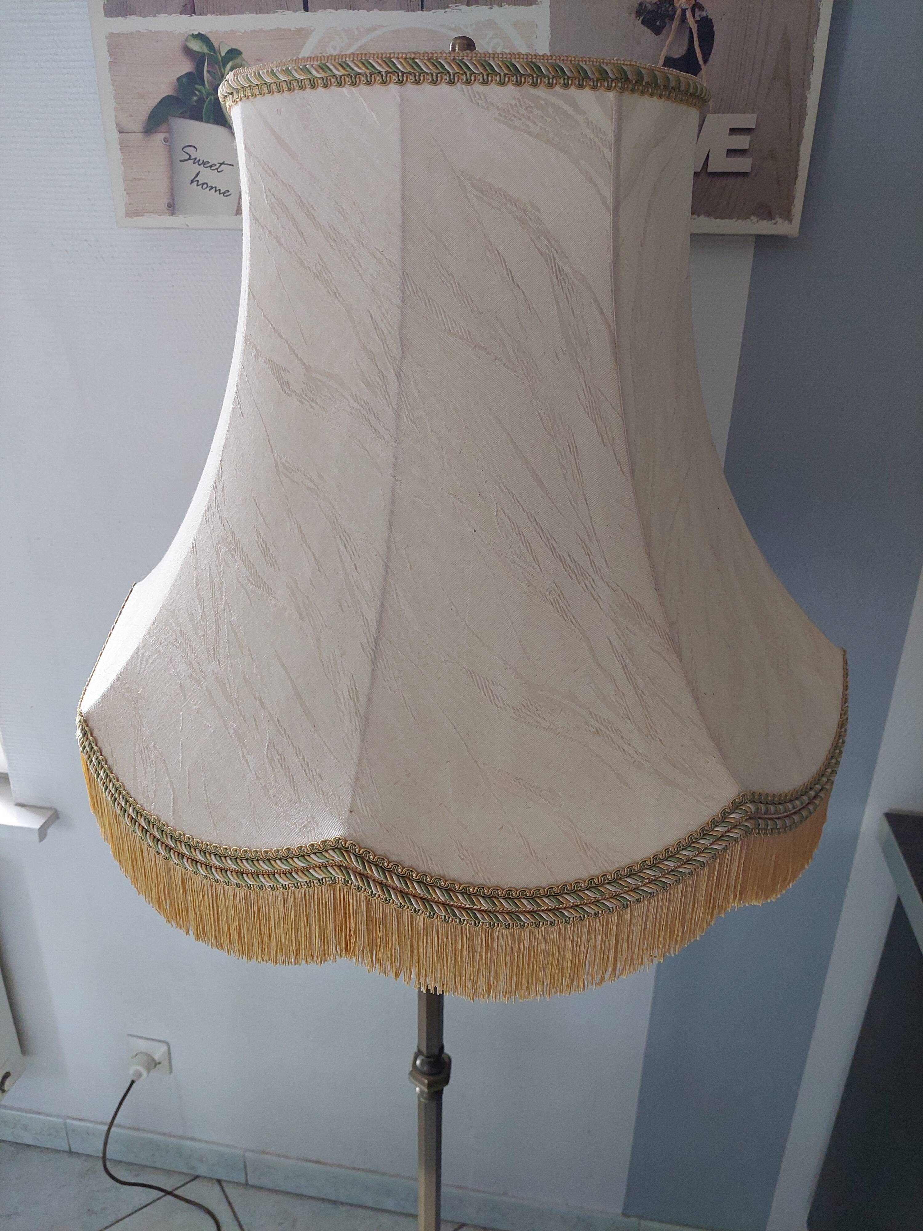Lampadaire 2 ampoules vintage