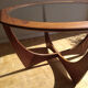 Round Astro Coffee Table - Designer Victor Wilkins - Edition G Plan 1960