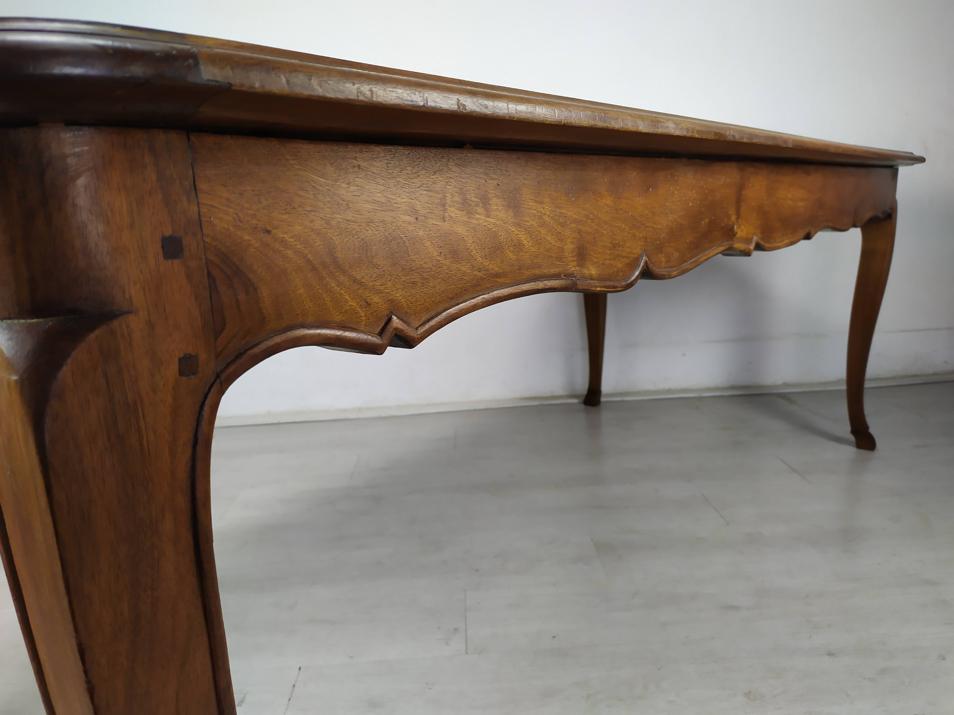 Louis XV walnut table
