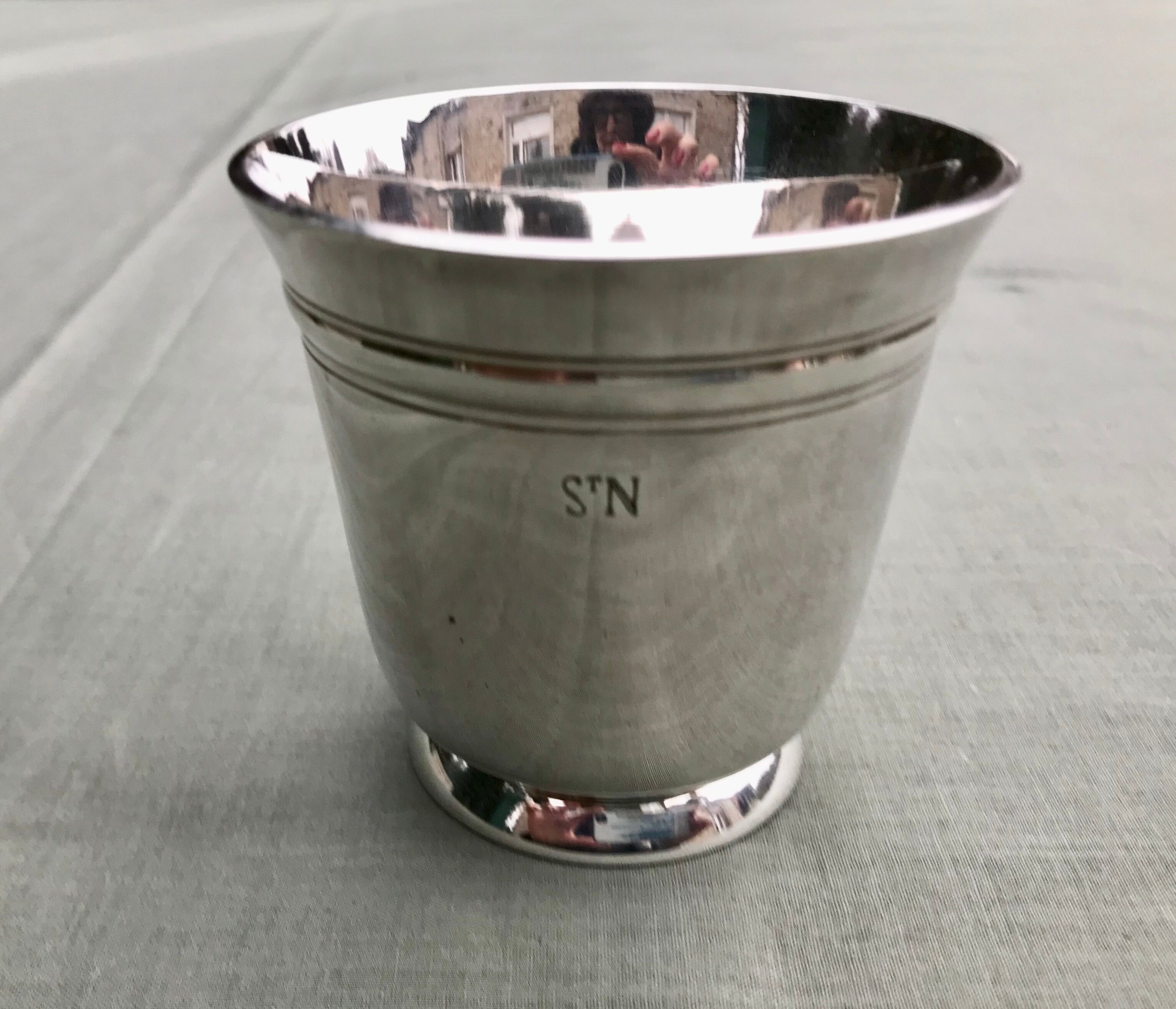 Timpani tulip silver metal