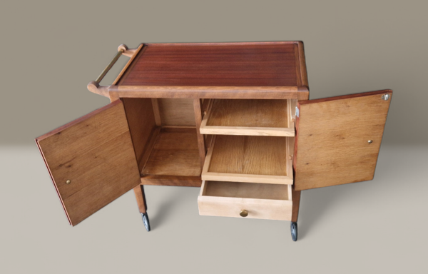Desserte roulante Art Déco 1930 - Gauthier Poinsignon Nancy