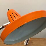 Fase Madrid office lamp vintage design 70s orange