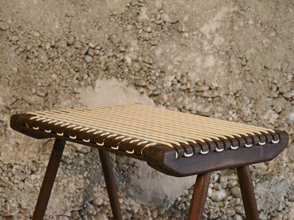 Vintage stool by Georges Tigien 1960